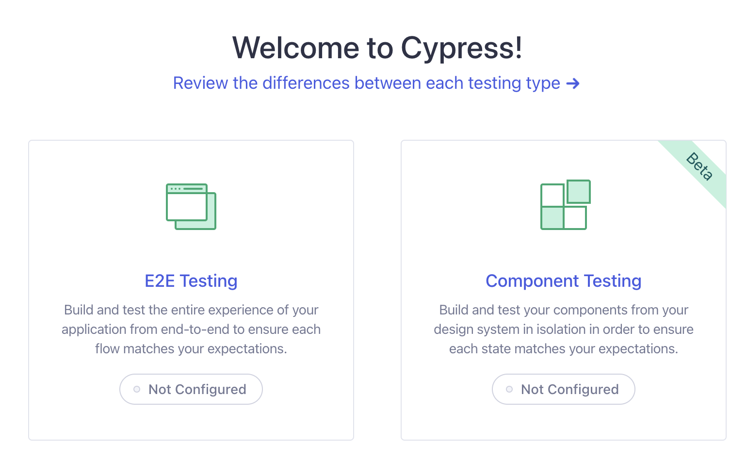 Cypress App Start