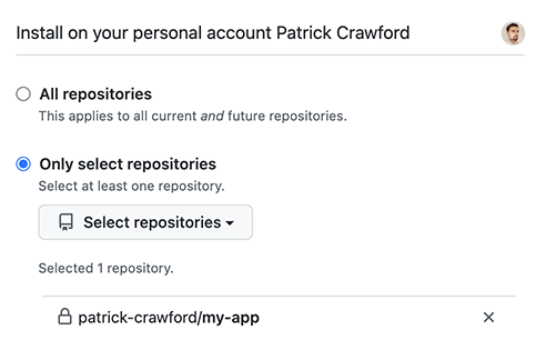 Select Repositories